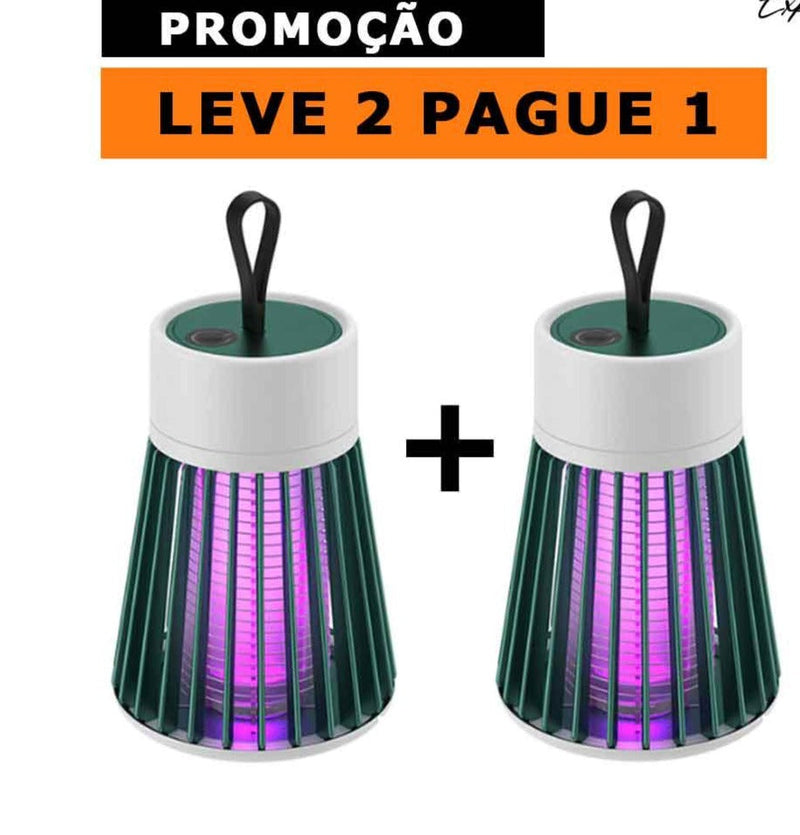 Kills BlackFly™ - Lâmpada Mata Mosquitos Ultravioleta - COMPRE 1 E GANHE OUTRO DE BRINDE!